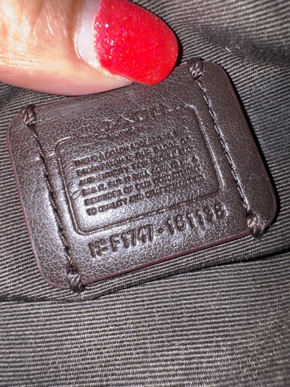 Coach Corner Zip Wristlet - Picture 11 of 13